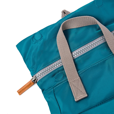 Roka Canfield B Small North Sea Recycled Nylon Roll-top Backpack