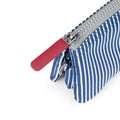 Roka Carnaby Small Blue Hickory Canvas Wallet