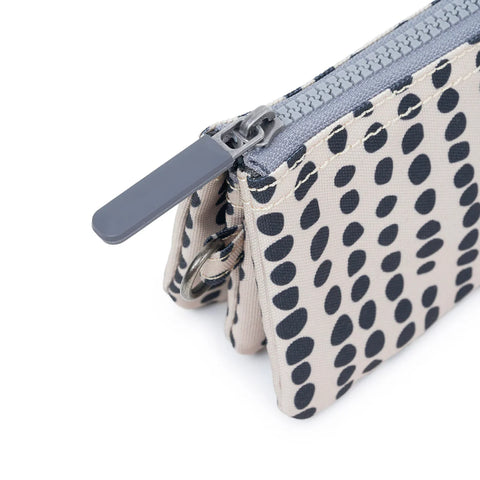 Roka Carnaby Linear Dot Recycled Canvas Wallet