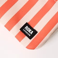 Roka Carnaby Small Coral Stripe Canvas Wallet