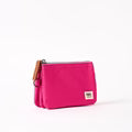Roka Carnaby Small Granita Red Canvas Wallet