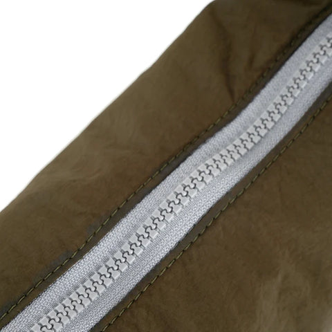 Roka Farringdon Moss Taslon Half Moon Bag