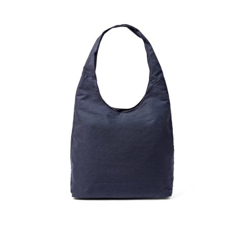 Roka Hoxton Large Anthracite Cotton Canvas Shoulder Bag