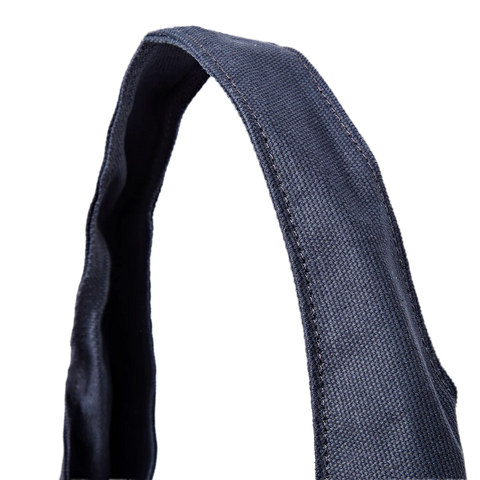 Roka Hoxton Large Anthracite Cotton Canvas Shoulder Bag