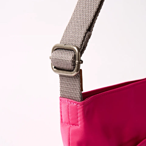 Roka Kennington B Medium Granita Red Recycled Nylon Cross Body Bag
