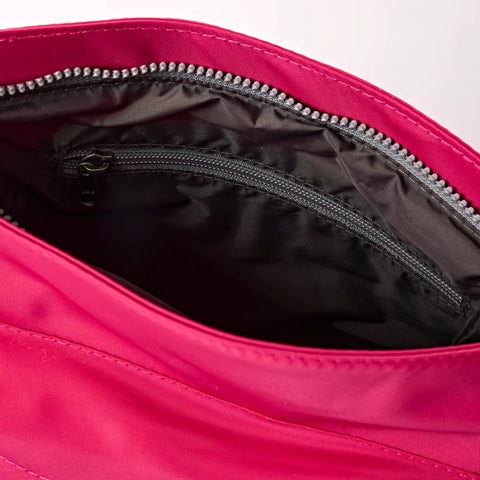 Roka Kennington B Medium Granita Red Recycled Nylon Cross Body Bag
