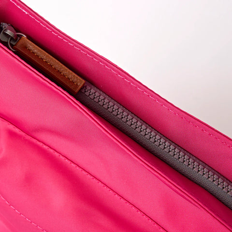 Roka Kennington B Medium Granita Red Recycled Nylon Cross Body Bag