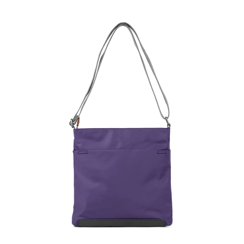 Roka Kennington B Medium Mulberry Recycled Nylon Cross Body Bag