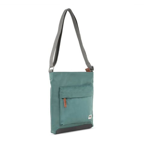 Roka Kennington B Medium Sage Recycled Nylon Cross Body Bag