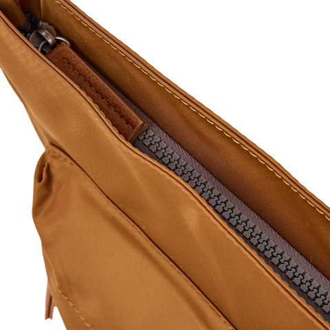Roka Kennington B Medium Biscuit Recycled Nylon Cross Body Bag