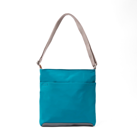 Roka Kennington B Medium North Sea Recycled Nylon Cross Body Bag