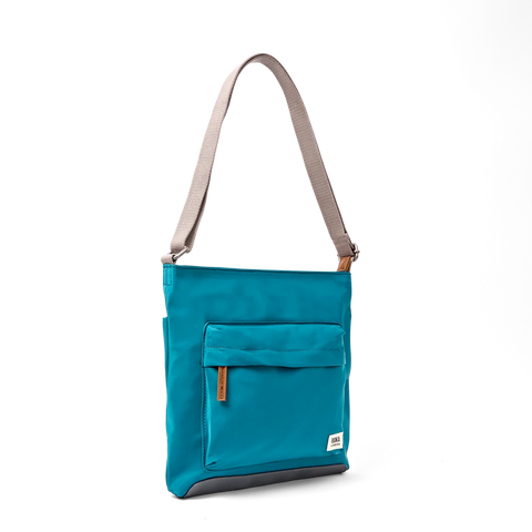 Roka Kennington B Medium North Sea Recycled Nylon Cross Body Bag