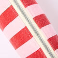 Roka Maida Vale Medium Pouch Strawberry Stripe Cotton Canvas