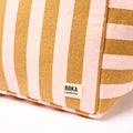 Roka Marylebone Tote Rose Gold Stripe Cotton Canvas