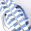 Roka Marylebone Tote Denim Stripe Cotton Canvas