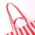 Roka Marylebone Tote Strawberry Stripe Cotton Canvas
