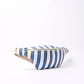 Roka Mill Hill Denim Stripe Recycled Canvas Crossbody Bum Bag