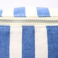Roka Mill Hill Denim Stripe Recycled Canvas Crossbody Bum Bag