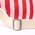 Roka Mill Hill Strawberry Stripe Recycled Canvas Crossbody Bum Bag