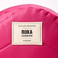 Roka Paddington B Granita Red Recycled Nylon Cross Body Bag