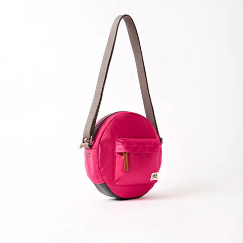Roka Paddington B Granita Red Recycled Nylon Cross Body Bag