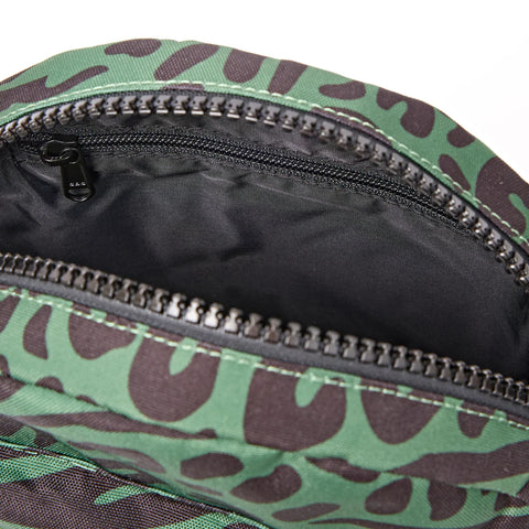 Roka Paddington B Mixed Animal Artichoke Recycled Canvas Cross Body Bag