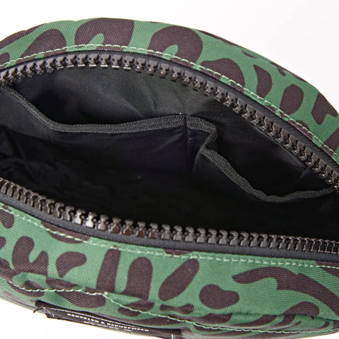 Roka Paddington B Mixed Animal Artichoke Recycled Canvas Cross Body Bag