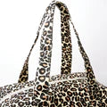 Roka Sloane Shoulder Bag in Savannah Leopard Cotton Canvas