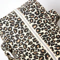 Roka Sloane Shoulder Bag in Savannah Leopard Cotton Canvas