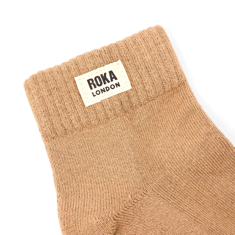 Roka Wembley Chai Womens Organic Cotton Super Comfy Stylish Socks