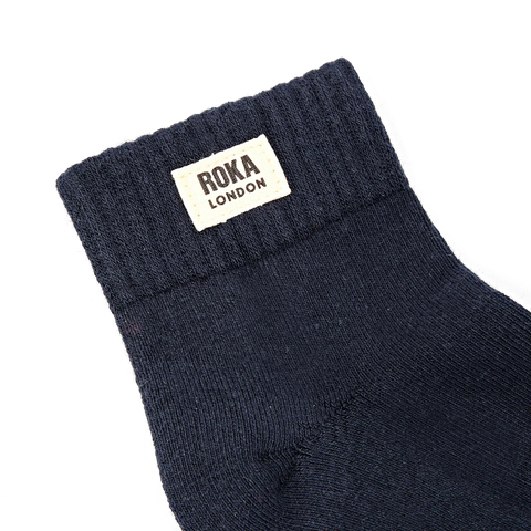 Roka Wembley Ink Womens Organic Cotton Super Comfy Stylish Socks