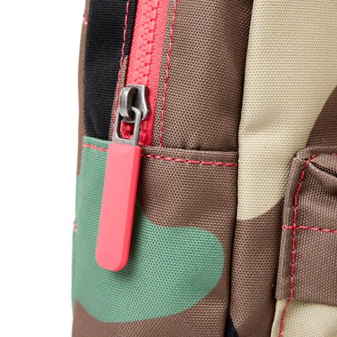 Roka Willesden B Large Sling Vintage Camo Recycled Canvas Cross Body Bag