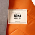 Roka Willesden B Large Sling Jaffa Orange Recycled Nylon Cross Body Bag