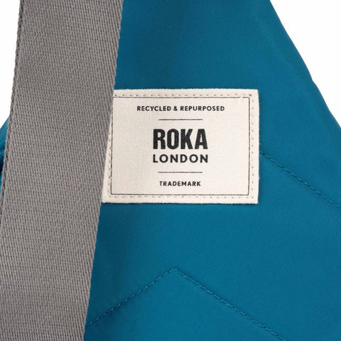 Roka Willesden B Large Sling Sapphire Recycled Nylon Cross Body Bag