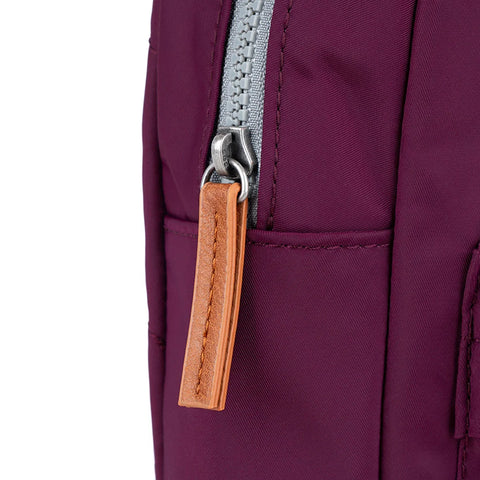 Roka Willesden B Large Sling Royal Burgundy Recycled Nylon Cross Body Bag