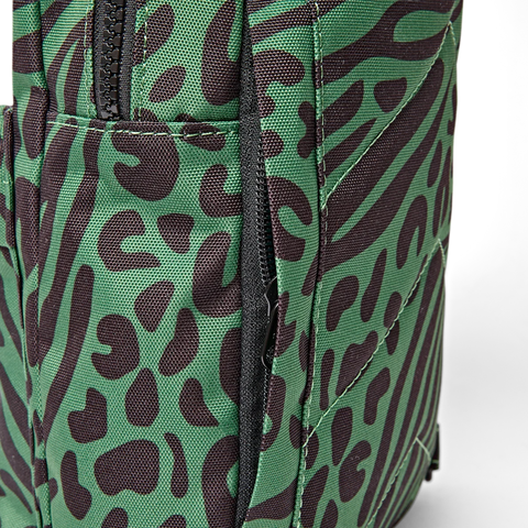 Roka Willesden B Large Sling Mixed Animal Artichoke Recycled Canvas Cross Body Bag