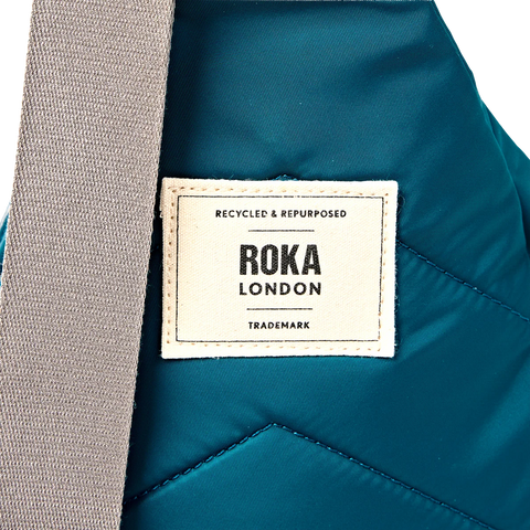Roka Willesden B Large Sling North Sea Recycled Nylon Cross Body Bag