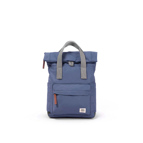 Roka Canfield B Small Airforce Recycled Nylon Roll-top Backpack
