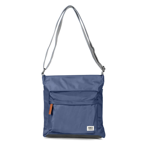Roka Kennington B Medium Airforce Recycled Nylon Cross Body Bag