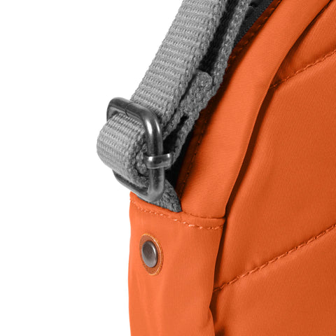 Roka Paddington B Burnt Orange Recycled Nylon Cross Body Bag