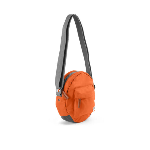 Roka Paddington B Burnt Orange Recycled Nylon Cross Body Bag