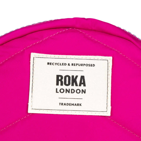 Roka Paddington B Candy Recycled Nylon Cross Body Bag
