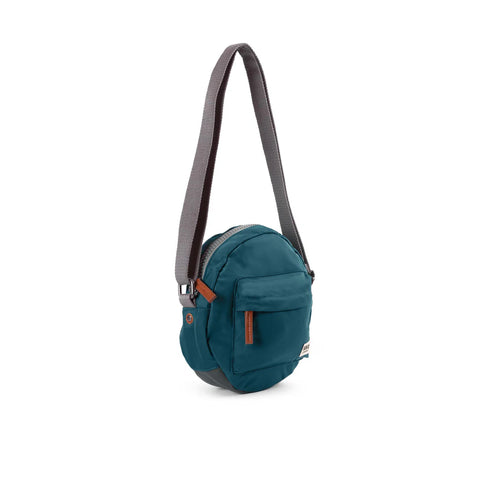 Roka Paddington B Teal Recycled Nylon Cross Body Bag