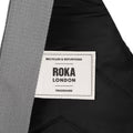 Roka Willesden B Large Sling Black Recycled Nylon Cross Body Bag