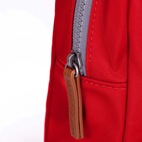 Roka Willesden B Large Sling Cranberry Recycled Nylon Cross Body Bag