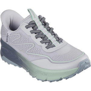 Skechers Slip-Ins 180157/GYGR Grey Green Switch Back Mist Womens Casual Comfort Hands Free Slip On Walking Trainers