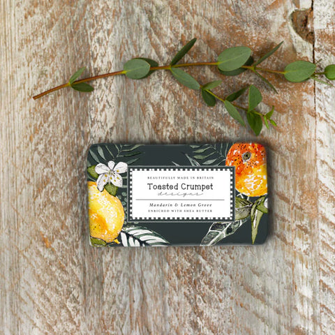 Toasted Crumpet Mandarin & Lemon Grove Soap