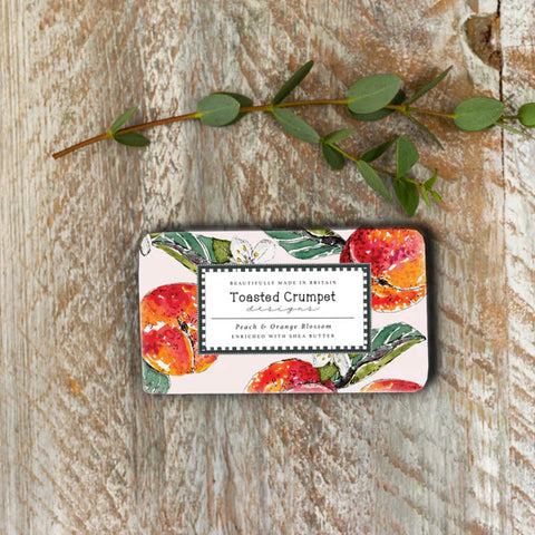 Toasted Crumpet Peach & Orange Blossom Soap 190g