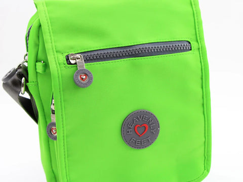 Heavenly Feet Glacier Lime Crossbody Bag