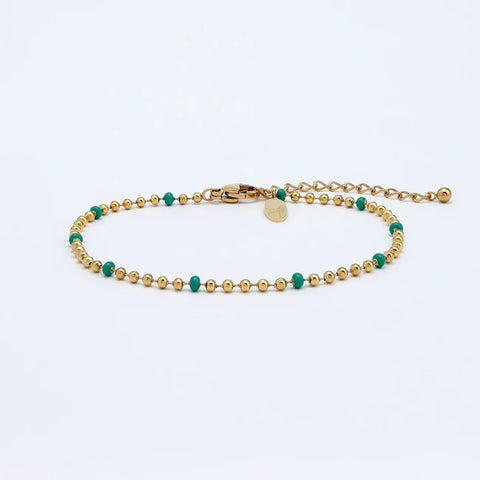 Pineapple Island SSB01 Enamel Chain Bracelet Steel